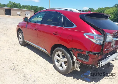2010 Lexus Rx 350 from USA, damaged, VIN 2T2BK1BA0AC071524